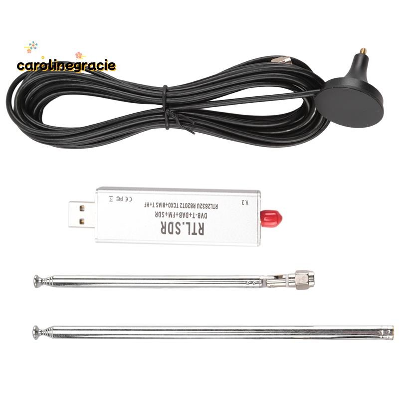 Rtl-sdr R820T2 V3 RTL2832U จูนเนอร์ + กล้องส่องทางไกลเสาอากาศจูนเนอร์ ...