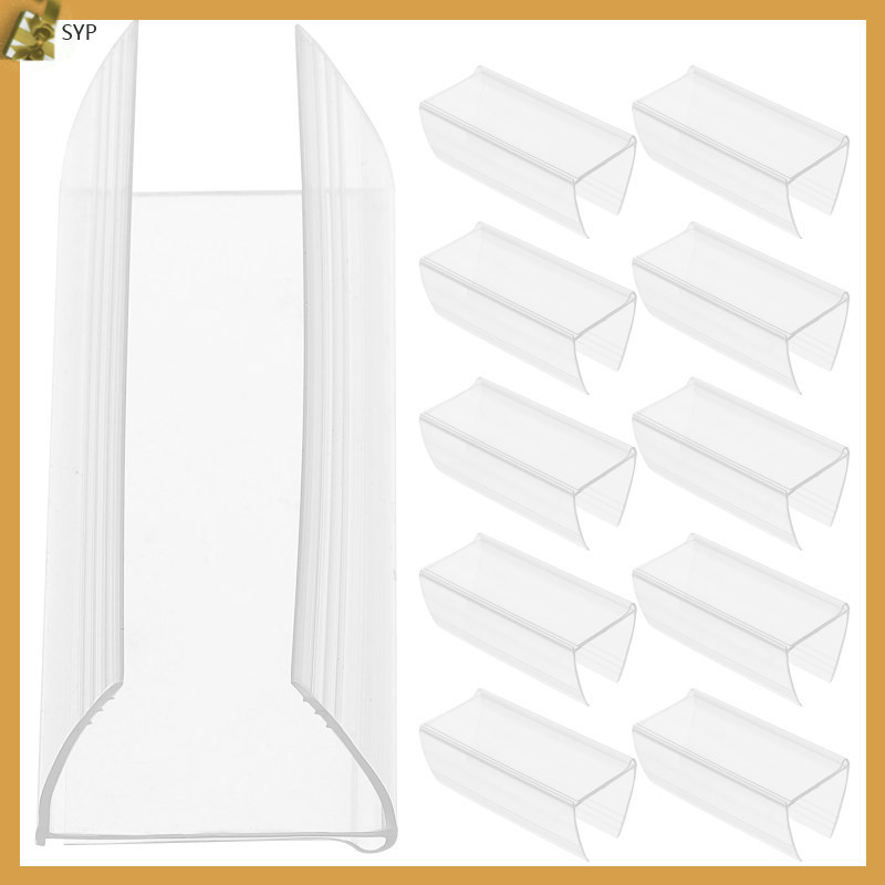 Clear Shelf Label Holder Tag Sign Shelves Price An Fittings Child ...