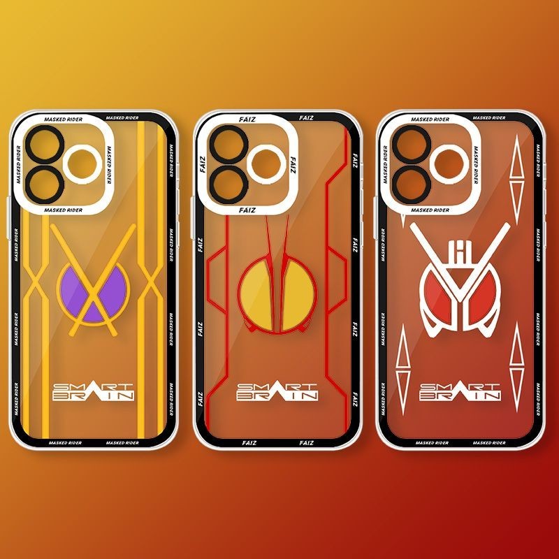 เคสโทรศัพท์มือถือแบบใส ลาย Kamen Rider สําหรับ Iphone 555 1513promax 14 ...
