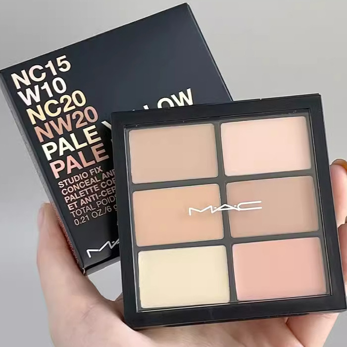 Mac 6 สีคอนซีลเลอร์ไร้ที่ติ 6g | Shopee Thailand
