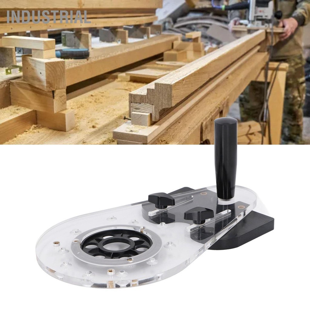 Industrial Universal Router ชุดฐานอะคริลิค ABS การตัดที่แม่นยำปรับ ...