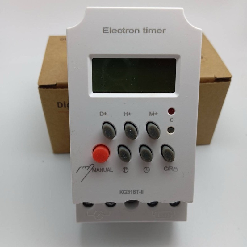 Timer Switch 24VDC 25A KG316Tll เครื่องตั้งเวลา เปิดปิด อุปกรณ์ไฟฟ้า