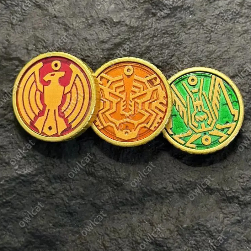 Set Super Taka Tora Batta Coins Core Medal (NO Chip CSM Size) Ankh ...