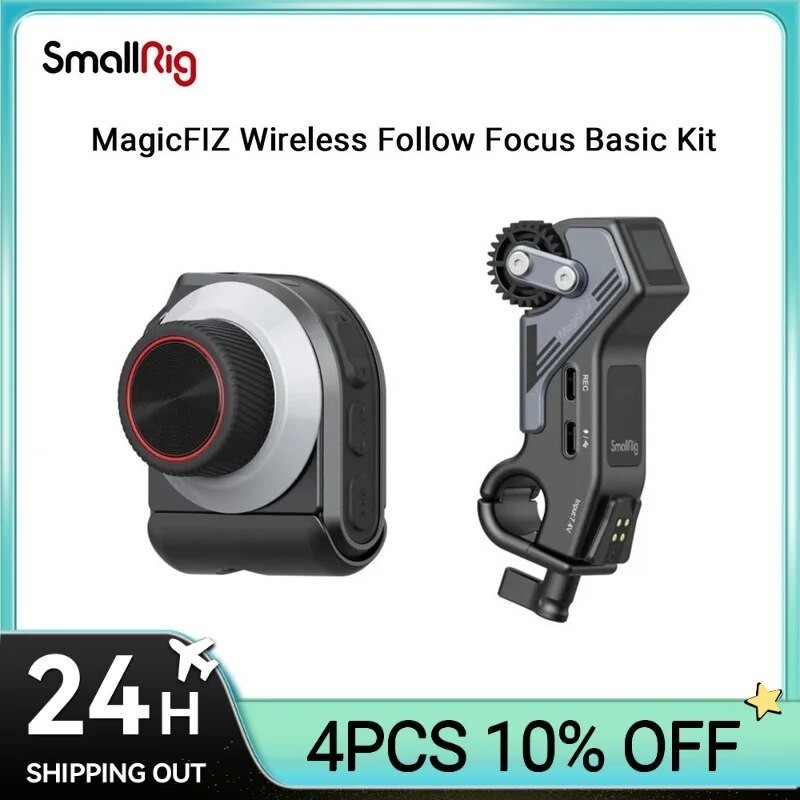 AD SmallRig MagicFIZ Wireless Follow Focus Basic Kit with Handwheel ...