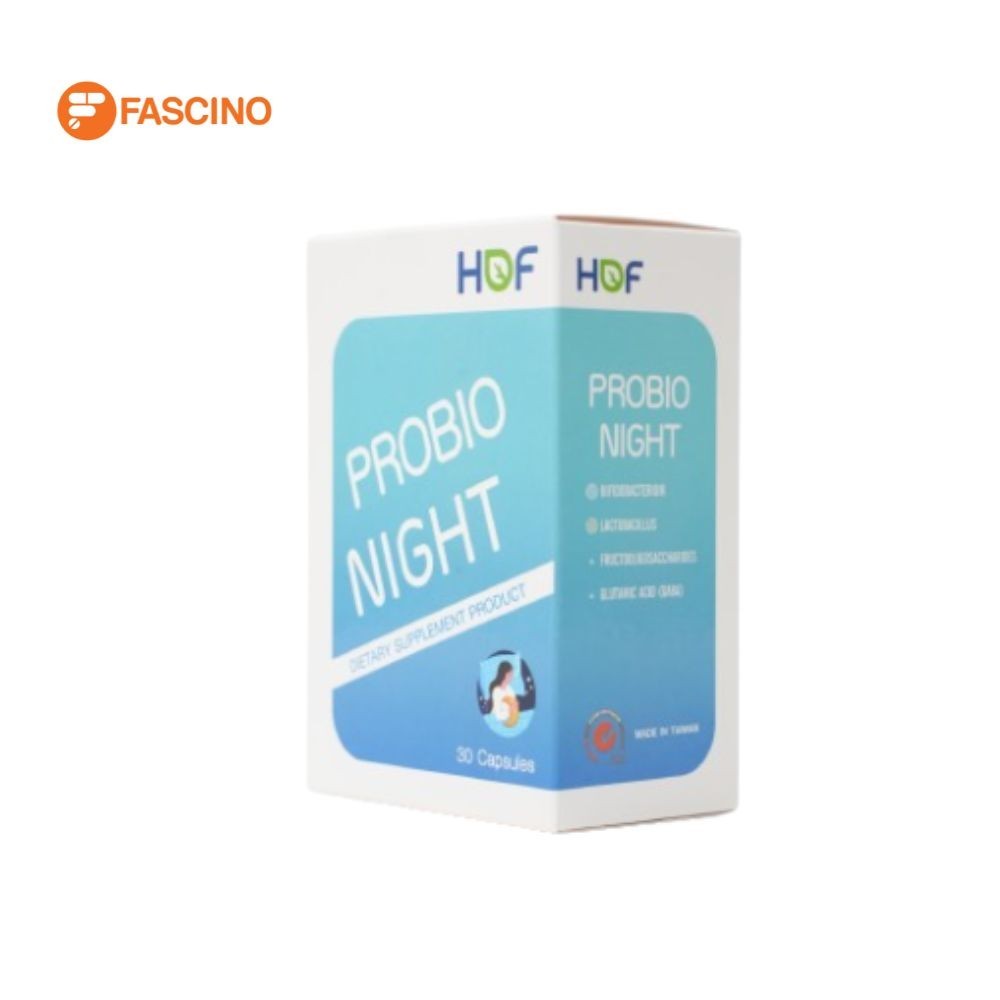 HOF PROBIO NIGHT ผลิตภัณฑ์เสริมอาหารโพรไบโอติก (30 แคปซูล) | Shopee ...