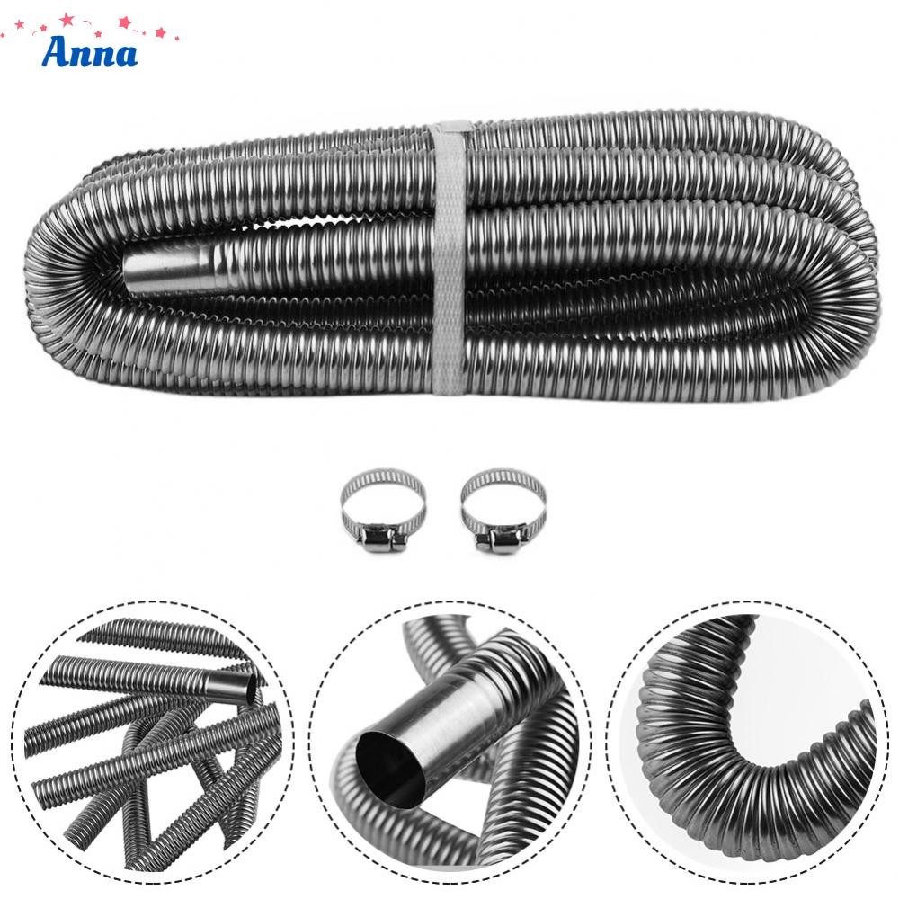 【Anna】60 300cm Stainless Steel Exhaust Pipe for Air Diesel Heater Safe