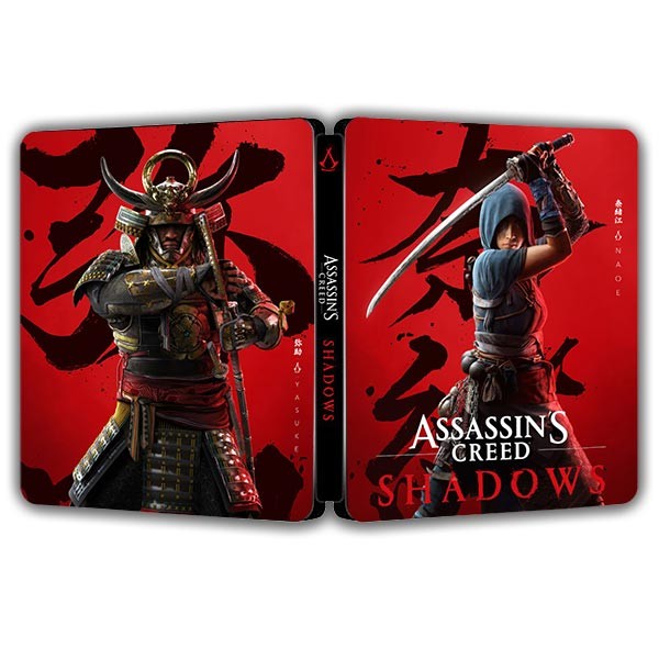 ASSASSINS CREED SHADOWS Steelbook Vorbestellbox No Game/ohne Spiel