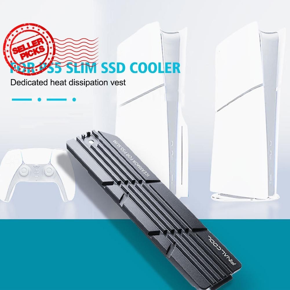 ตัวยึดฮีทซิงค์ระบายความร้อน SSD สําหรับ PS5 Slim 2280 Expansion Slot ...