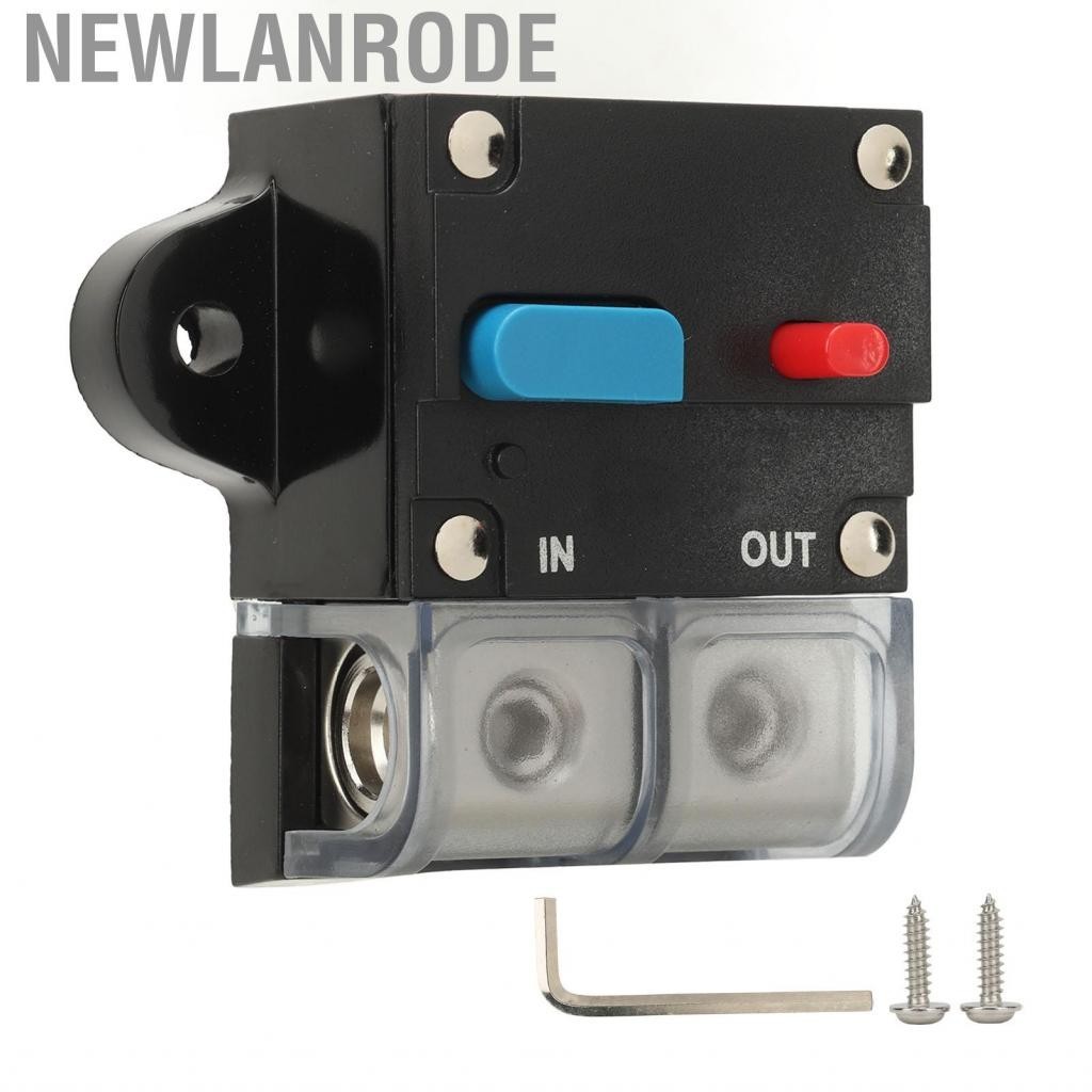 150A 12-48 Volt DC Self Recovery Circuit Breaker With Manual Reset Button For Buses RVs Ships Horns Trucks Caravans Tractors Loudspeakers 150amp