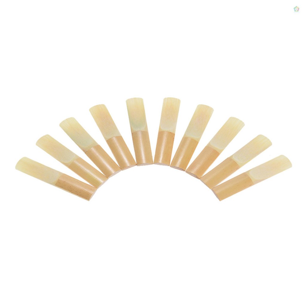10 ชิ้น Bb Tenor แซ็กโซโฟน Sax Bamboo Reeds Strength 2.5 | Shopee Thailand