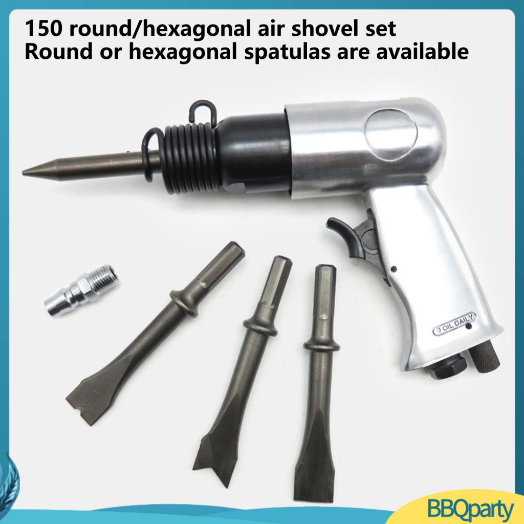 1 ชุดความแข็งสูง Air Chisel Shovel เครื่องมืออุตสาหกรรมประเภทตรง Air ...