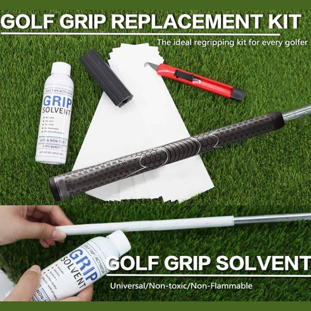 Golf Grip Replace Kits for Regripping Golf Clubs Hook Blade, Grip Tape