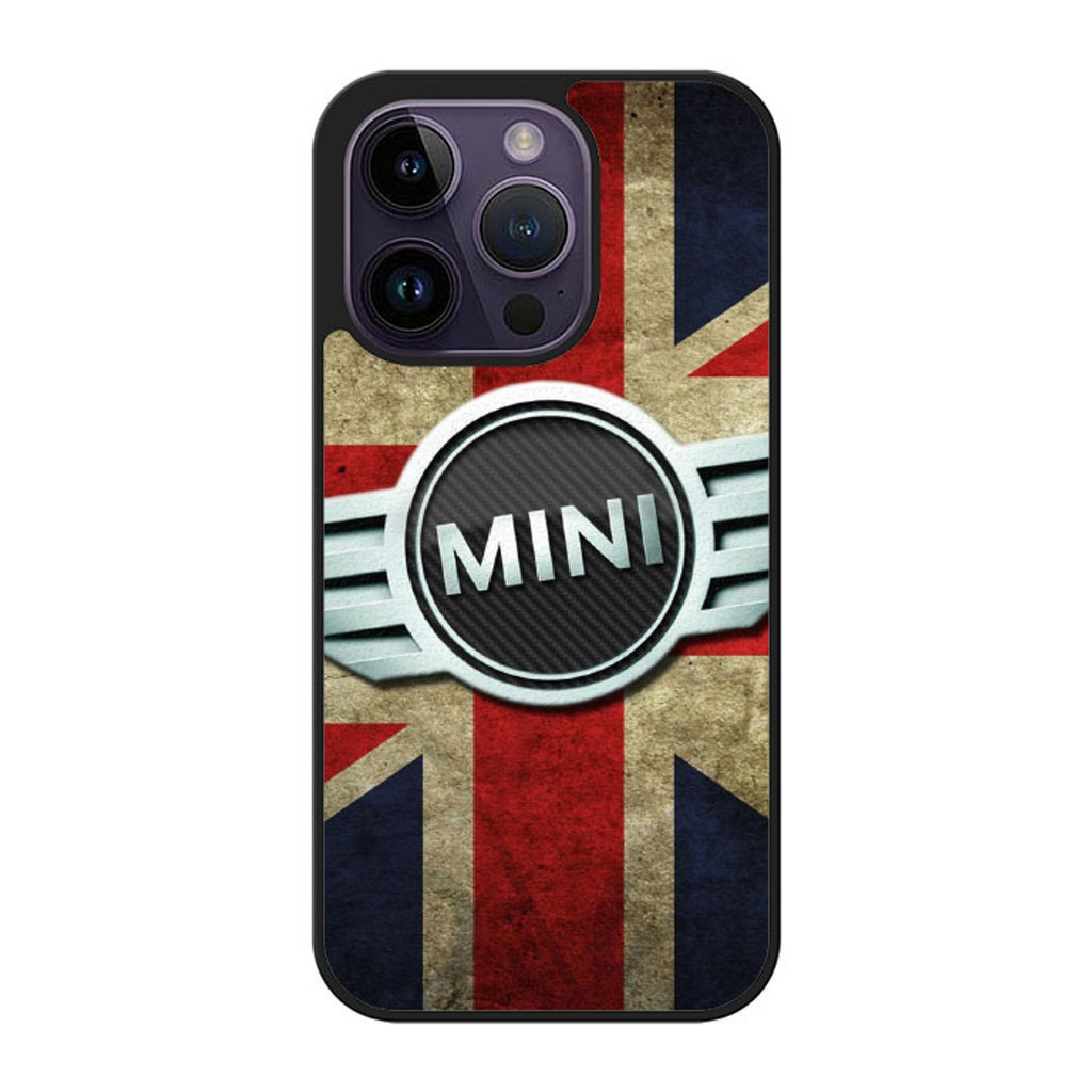 เคสป้องกันโทรศัพท์มือถือ TPU ลายโลโก้ Mini Cooper สําหรับ IPhone XS 15 ...