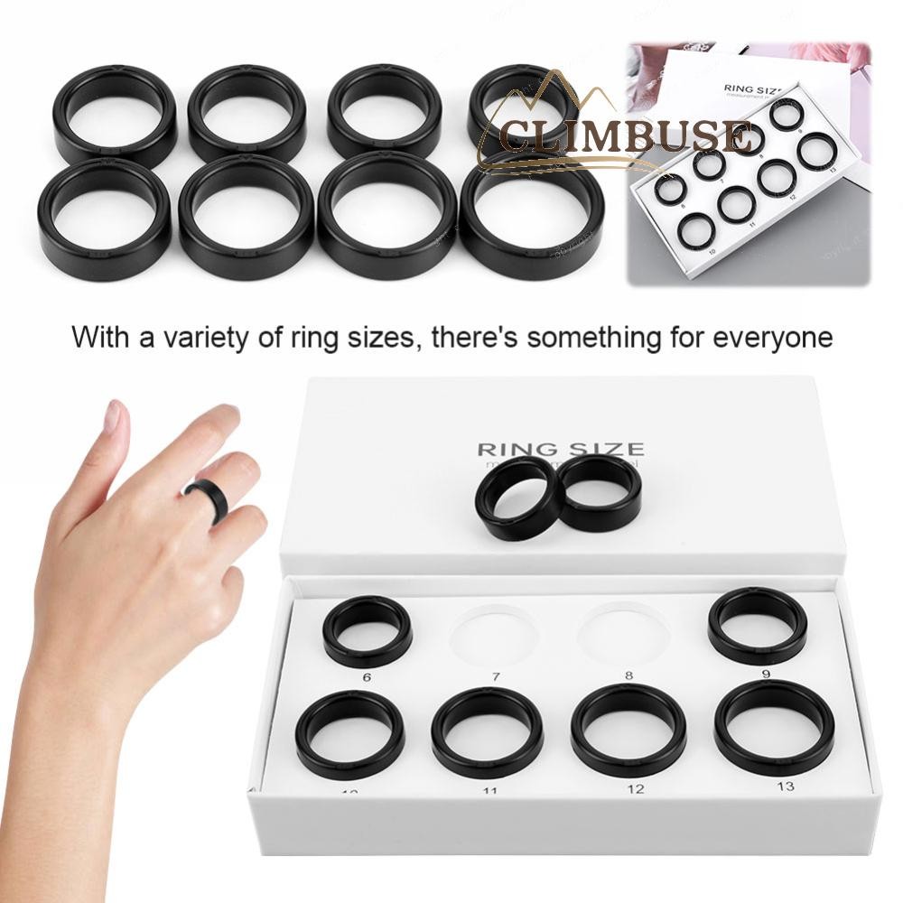 Smart Ring Sizing Kit Size First Before You Buy 8 ตัวอย่างแหวนใช้วัด ...