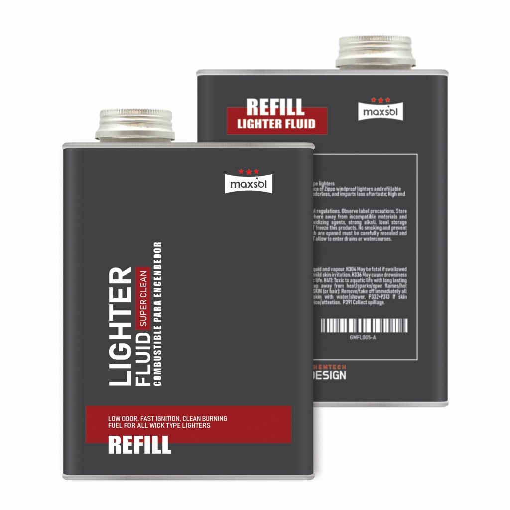 [Maxsol] Lighter Fluid Fuel : เชื้อเพลิง/น้ำมันสำหรับไฟเช็คเกรดพรีเมี่ ...