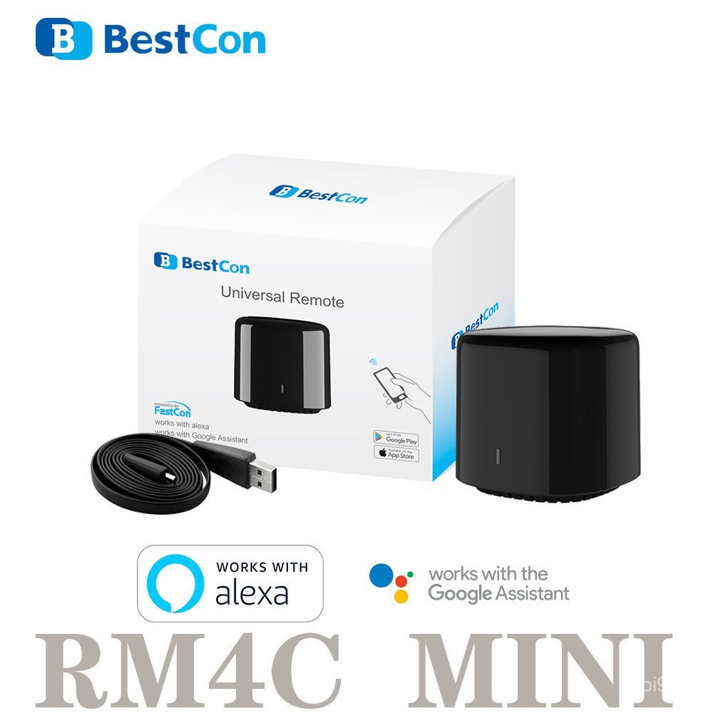 Broadlink RM4C รีโมทคอนโทรลอินฟราเรดอัจฉริยะขนาดเล็ก ควบคุมด้วยแอพ ...