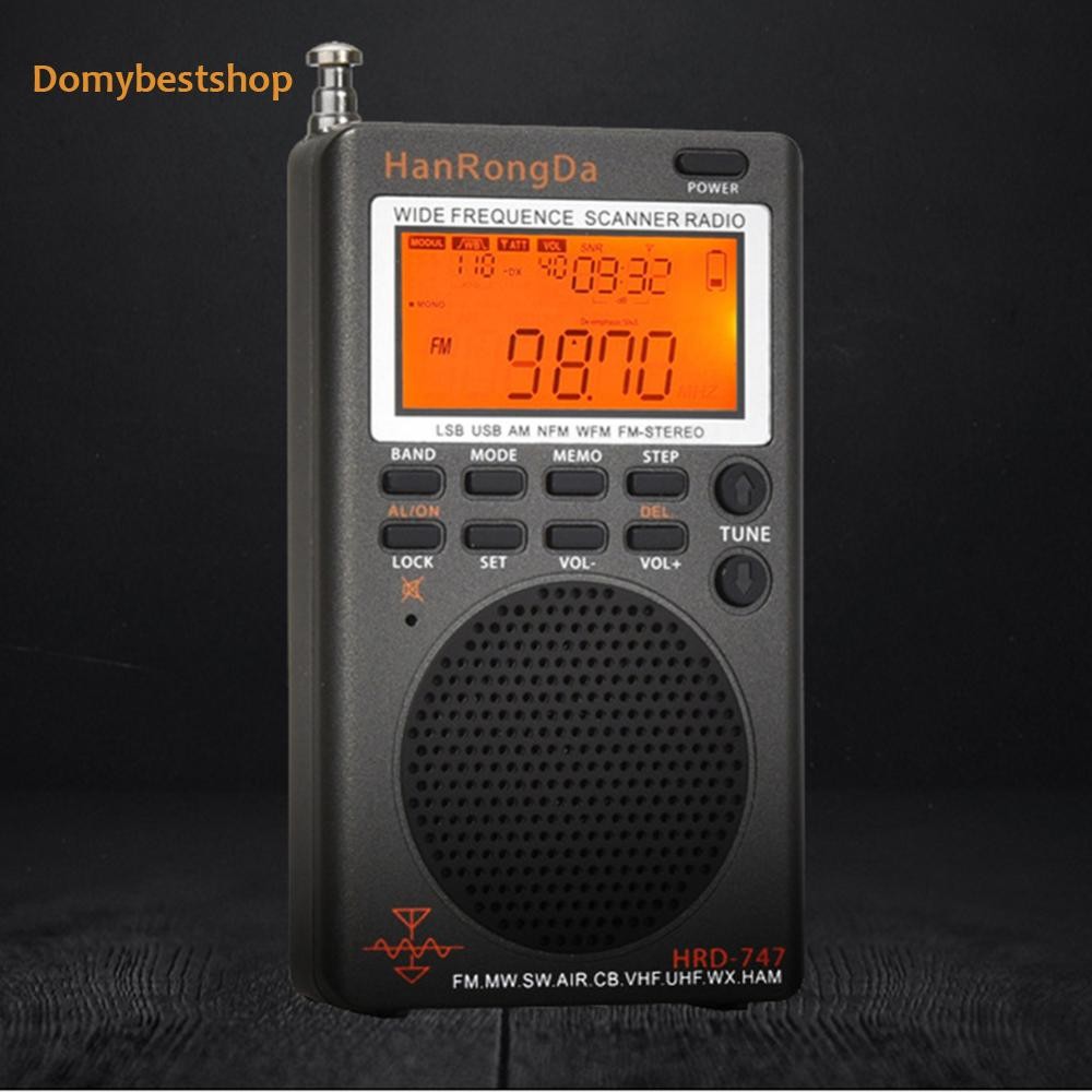 วิทยุพกพา SSB วิทยุคลื่นสั้น FM/MW/SW/SSB/LSB/AIR/CB/VHF(UHF)/UBD/WX ...
