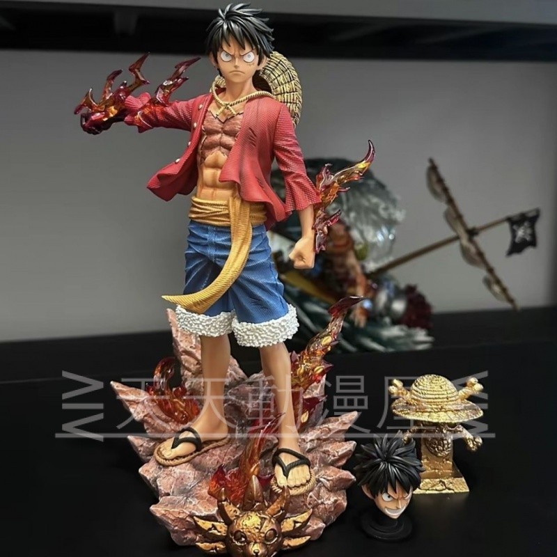 ส่งฟรี โมเดลฟิกเกอร์การ์ตูนอนิเมะ One Piece Meteor Series Straw Hat ...