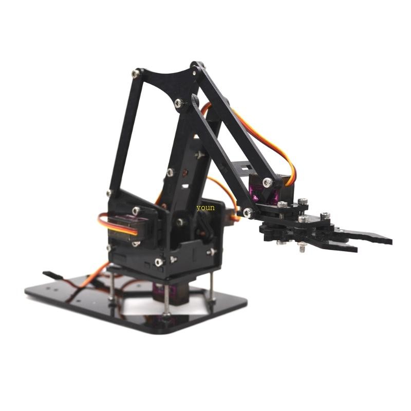 Youn DIY Assembly Mechanical Arm Robot Claw สําหรับ Makerspace ที่ใช้ใน ...