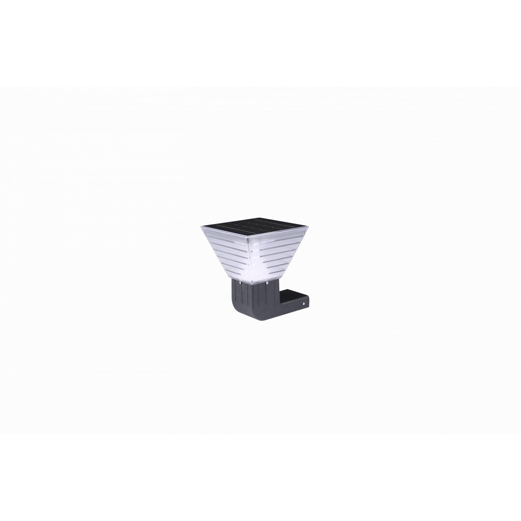 GlobalHouse EILON โคมไฟผนังโซล่าเซลล์ 15W CW รุ่น SF-WLC001 แสงคูลไวท์ ...