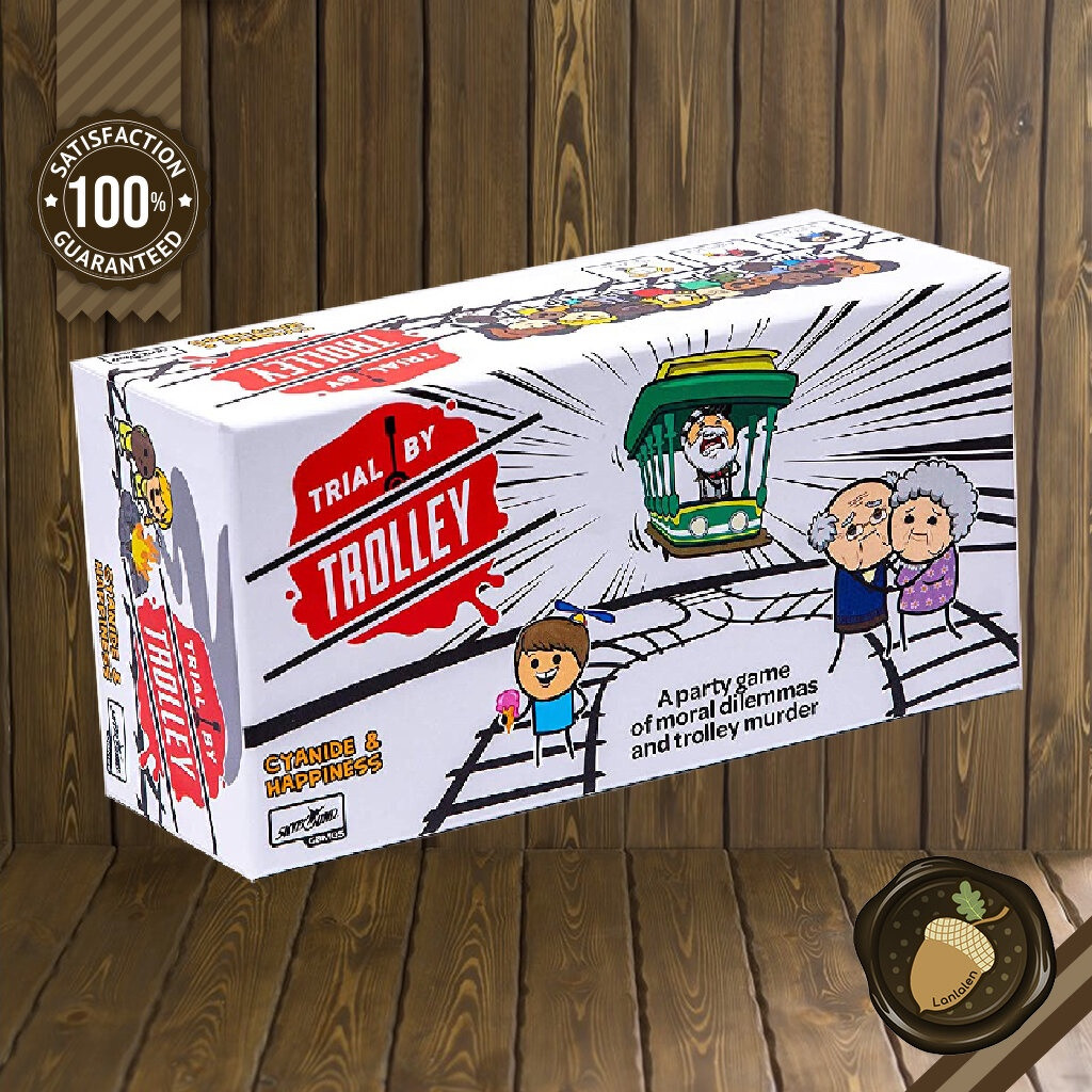 Trail By Trolley Board Game บอร์ดเกม Shopee Thailand