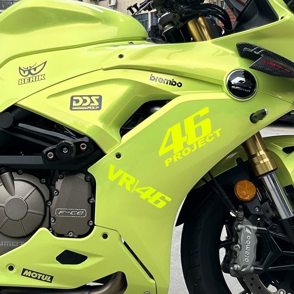 สติกเกอร์สะท้อนแสง 46 Racing Driver Rossi สําหรับติดตกแต่งหมวกกันน็อครถ ...