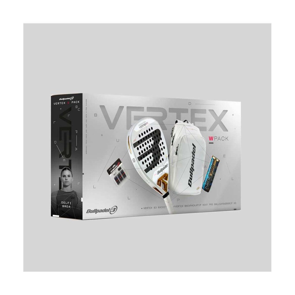 Bullpadel Padel racket Vertex W box set ไม้พาเดล Bullpadel Vertex W ...