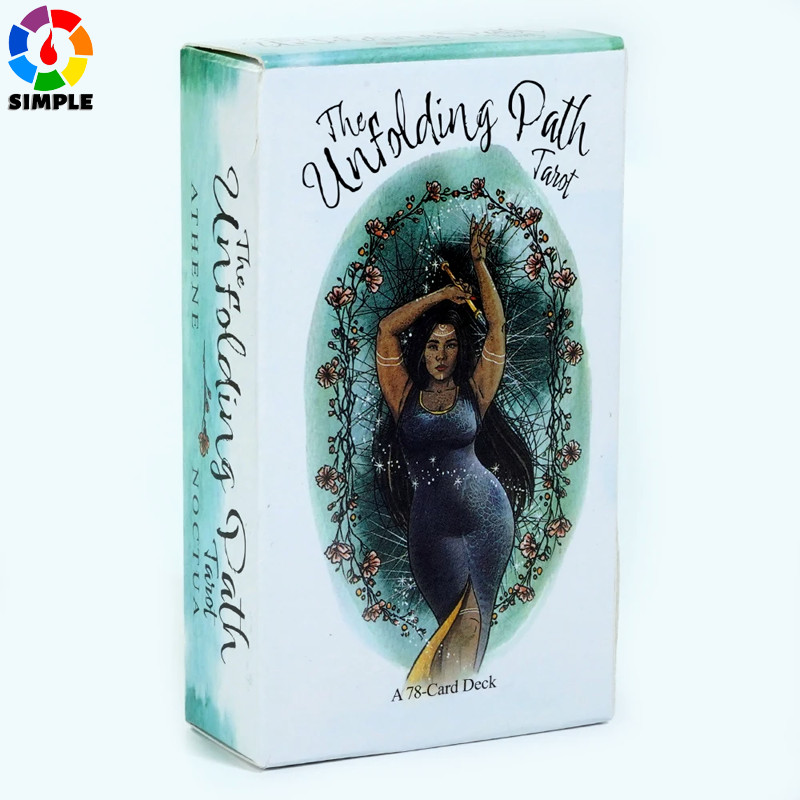 The Unfolding Path Tarot 78 Cards Deck Featuring Vivid Artwork Diverse ...