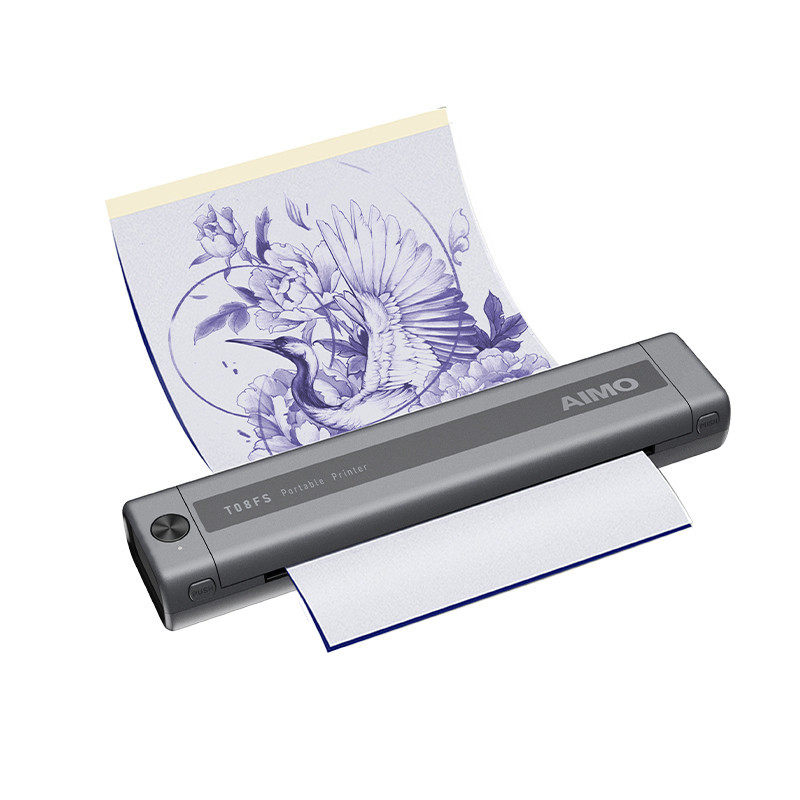 Mini Tattoo Stencil Printer เครื่องเทมเพลตความร้อนชาร์จ BlueTooth ...