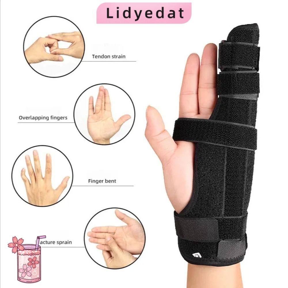 Lidyedat165 Finger Brace, ทันที Relie Fixed Metacarpal Splint Brace ...