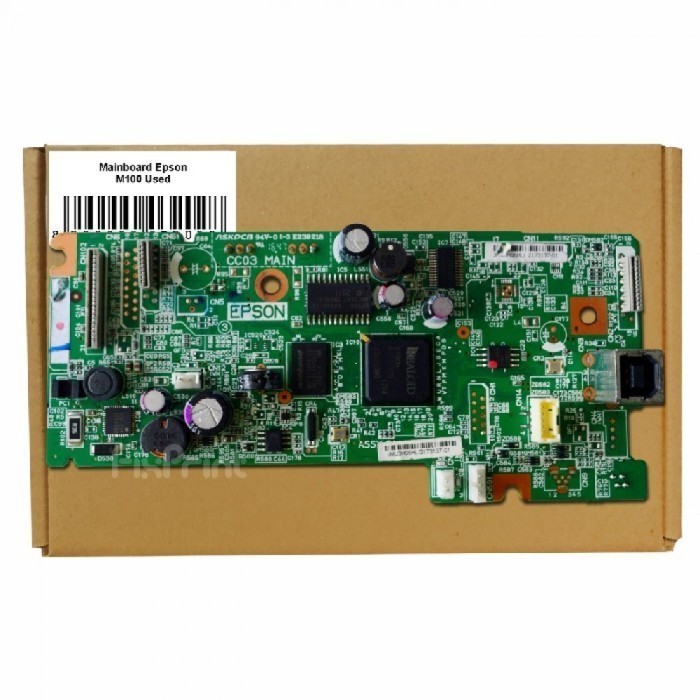 เมนบอร์ดเครื่องพิมพ์ลอจิก Epson M100 M100 ทดสอบแล้ว ของแท้ 100