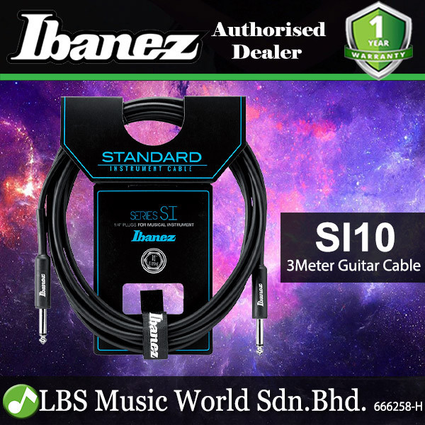 Ibanez SI10 สายเคเบิ้ล 3 เมตร สําหรับกีตาร์ เบส | Shopee Thailand