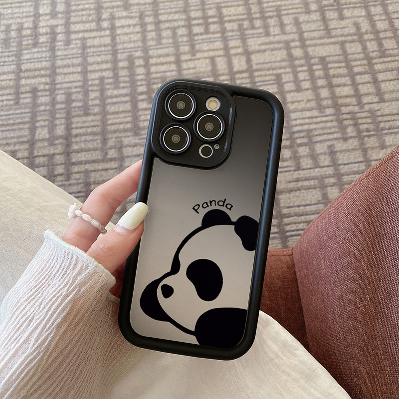 Cutecase Panda น่ารักเคสโทรศัพท์ All Type ปลอก Hp Oppo A15 A35 A54s A16 