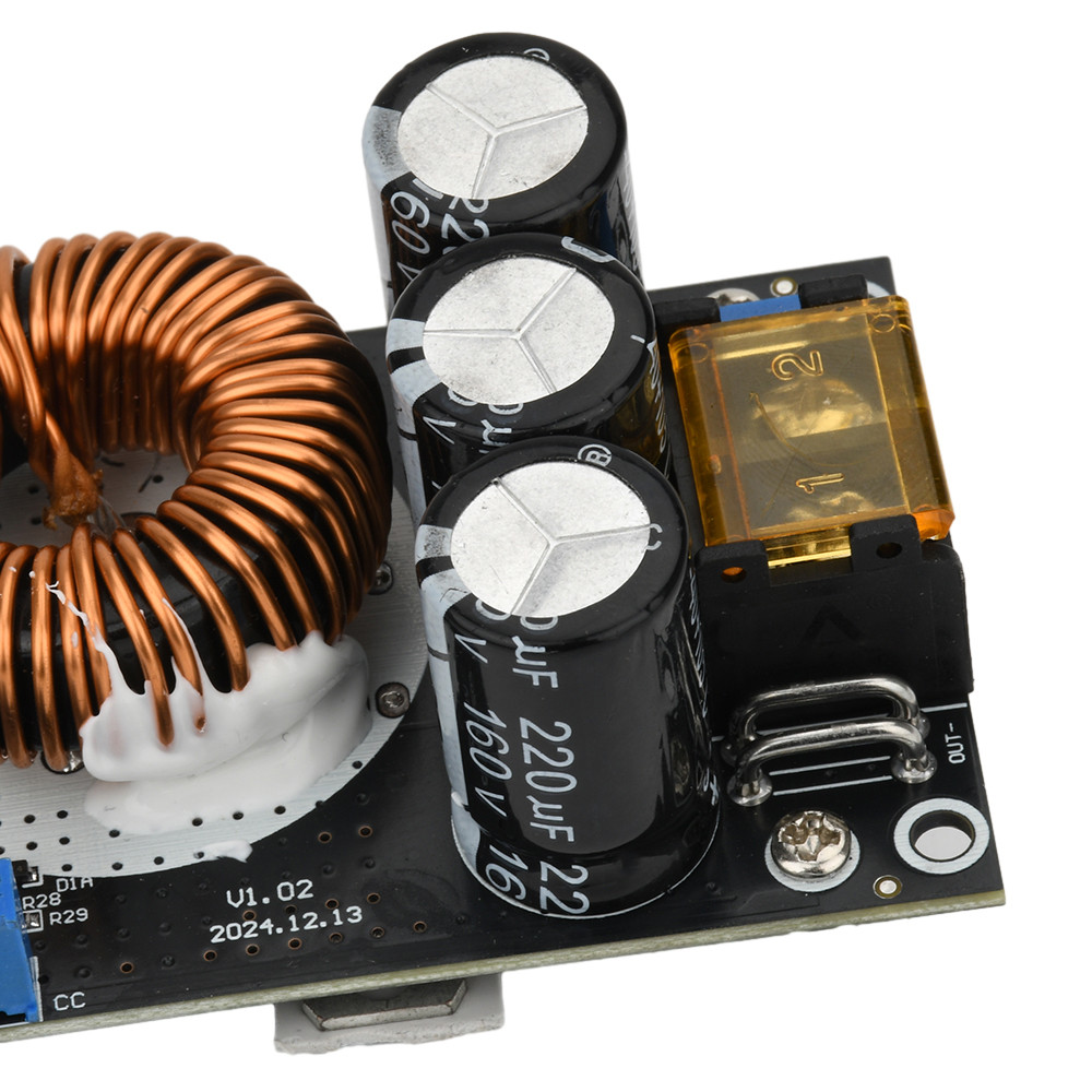 Aideepen 1200W 20A DC-DC Boost Converter Boost Power Module | Shopee ...