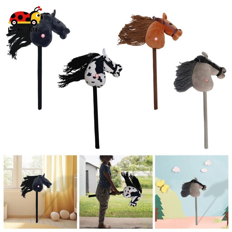 Mayas Stable Hobby Horse Professionale – Bastone Rimovibile, Briglie E Redini Incluse, Fatto A Mano, Palomino