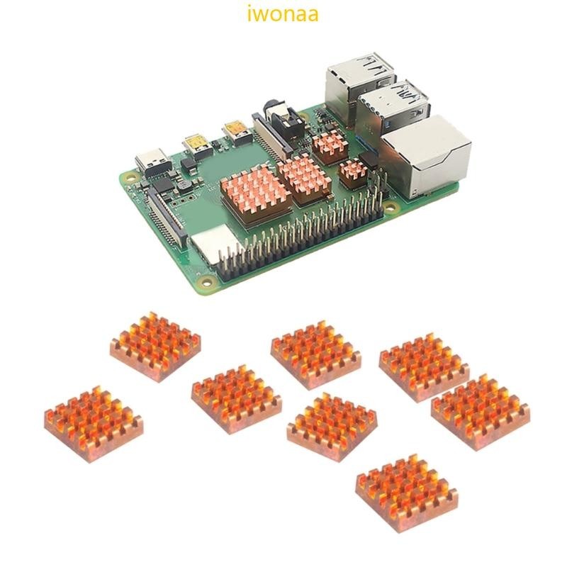 Iwo แผ่นฮีทซิงค์ระบายความร้อน สําหรับ RPI 8 16 ชิ้น | Shopee Thailand
