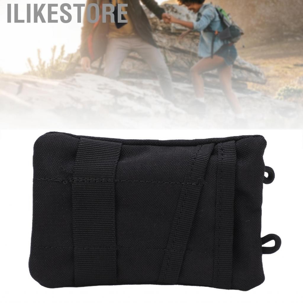 Ilikestore พกพาซิปซิปเอวถุงกันน้ำกระเป๋าเงิน MOLLE WALLET สำหรับการตั้ง ...