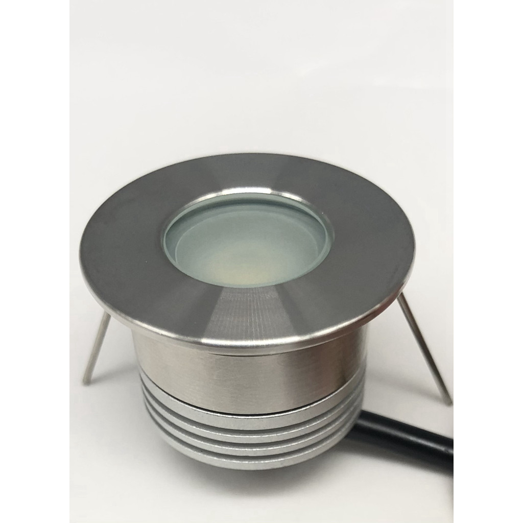 Inground Up Light, Stainless Steel, LED 1W 3000K 24V, IP67, Size ...