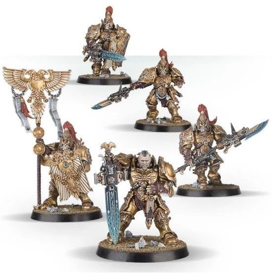 การ์ด Legio Custodes Custodian, Venatari Squad, โมเดลเรซิ่น Custodes ...