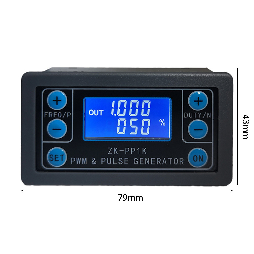Zk-pp1k เครื่องกําเนิดสัญญาณคลื่นความถี่ PWM 1 ช่อง 1Hz-150KHz โหมดคู่ ...