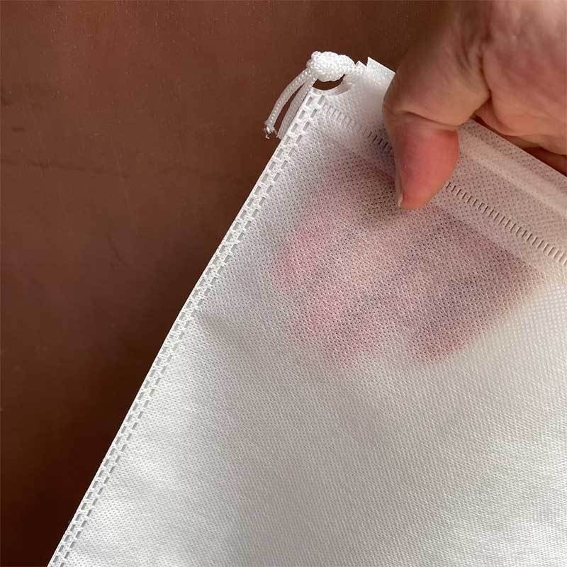 ถุงหูรูด กระเป๋าผ้าสปันบอนด์ ใช้ใส่รองเท้า กระเป๋า เสื้อผ้า ตุ๊กตา ถุงเก็บของขนาดใหญ่ กันฝุ่น มีทั้งใบใหญ่ใบเล็ก HM-17 - 5