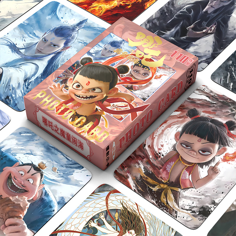 Nezha 2 Magic Boy Naohai เลเซอร์การ์ดขนาดเล็กอนิเมะอุปกรณ์ต่อพ่วง ...