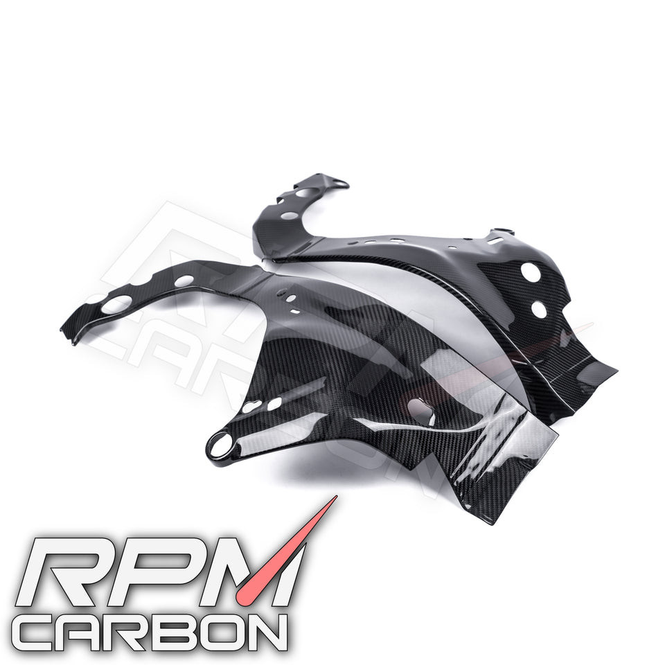 Yamaha R1 R1M ครอบเฟรม คาร์บอน Carbon Fiber Frame Covers Protectors ...