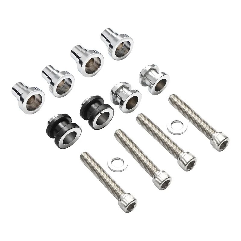 TM Saddlebags/Sissy Bar Luggage Rack Docking Kit For Harley Softail FL ...