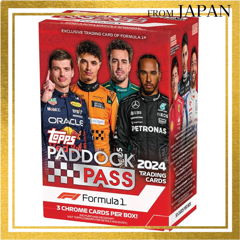 2024 Topps Paddock Pass Formula 1 VALUE F1 Trading Card Game set Direct ...