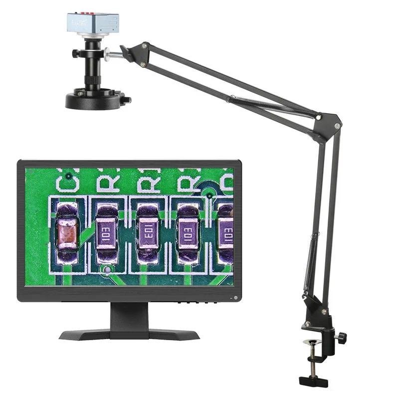 48mp 4K 60FPS 1/2 "1080P HDMI USB วิดีโออุตสาหกรรมกล้องจุลทรรศน์ดิจิตอล