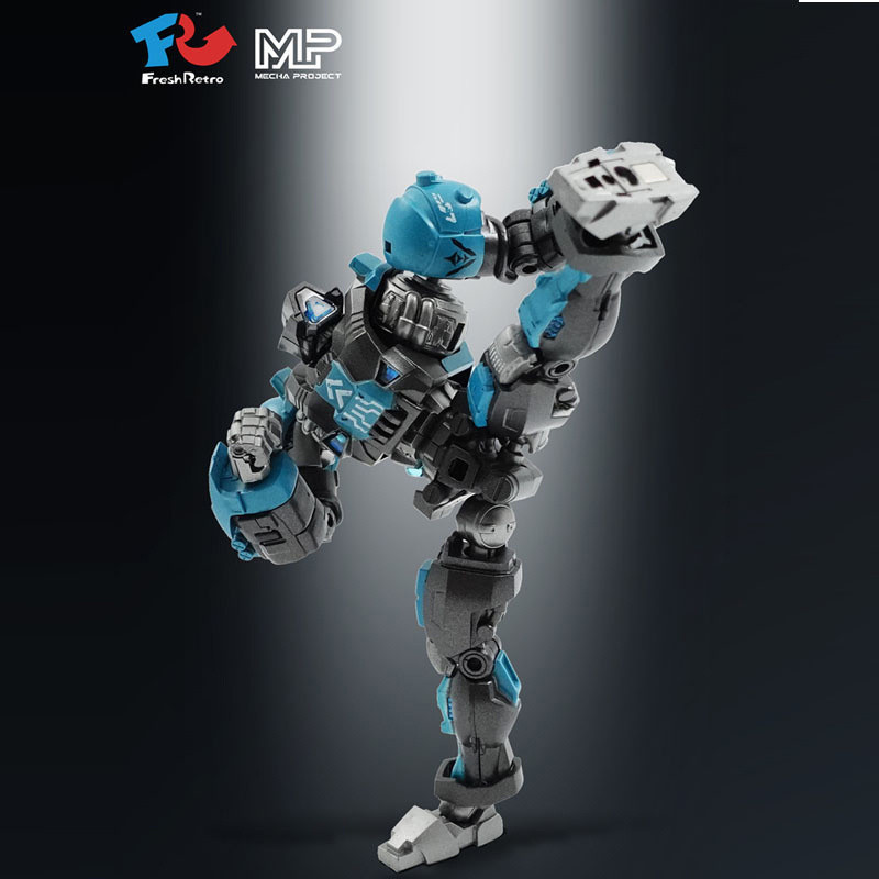 ในสต็อก] Fr Fresh Retro Mecha Project Mp01 Mp02 ทหารเมชาหนักสากล 1:18 ...