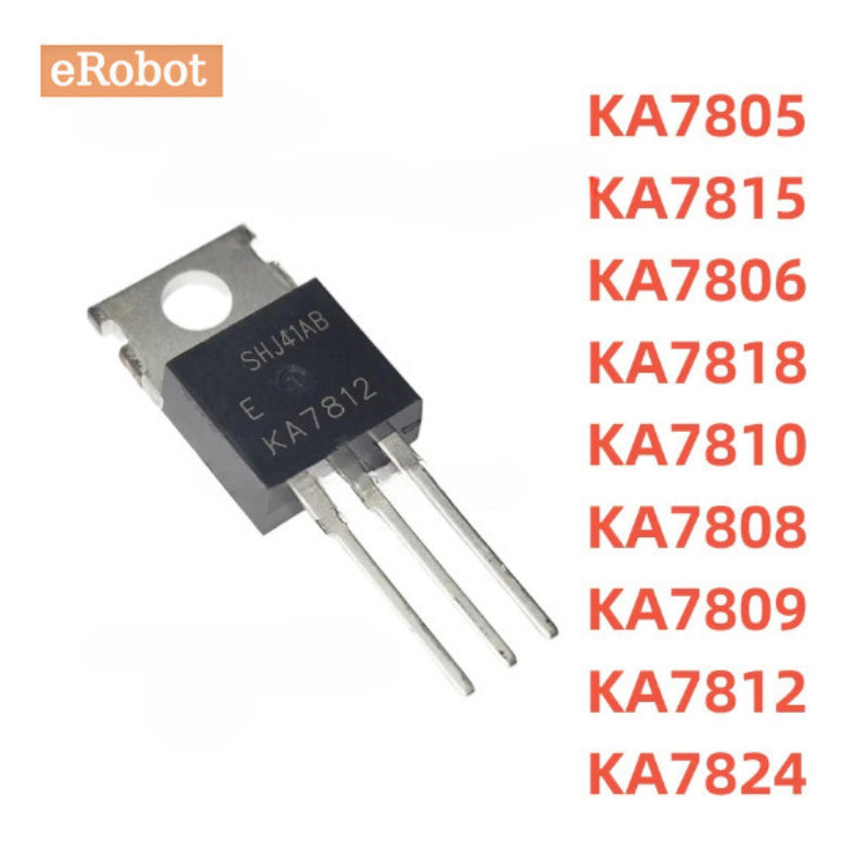 ทรานซิสเตอร์ KA7805 KA7806 KA7818 KA7810 KA7809 KA7812 KA7808 KA7815 ...