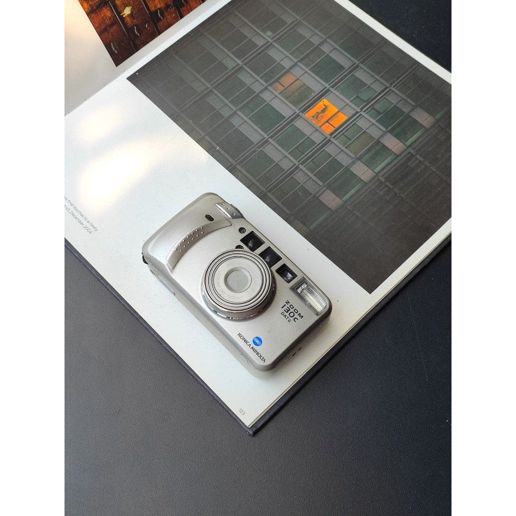 กล้องฟิล์มมือสอง Konica Minolta 130c zoom date Shopee Thailand