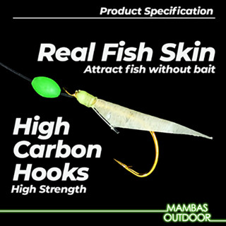 fish skin ราคาพิเศษ  ซื้อออนไลน์ที่ Shopee ส่งฟรี*ทั่วไทย! ตกปลา  กีฬาและกิจกรรมกลางแจ้ง